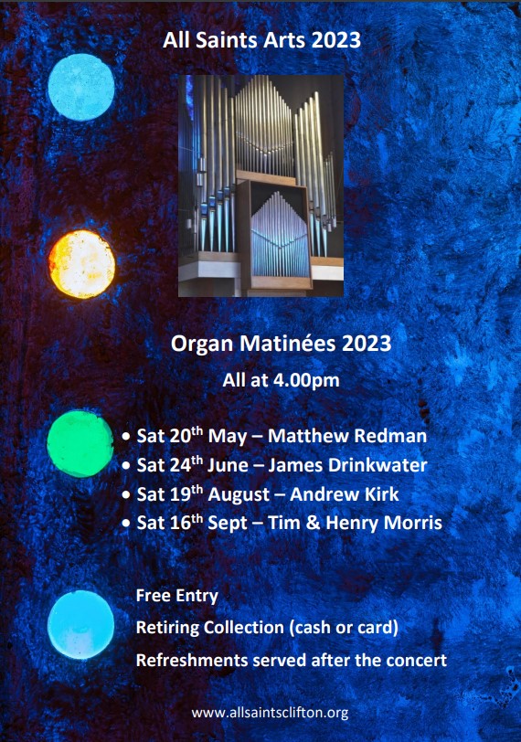ASC Organ Matinees 2023 - UPDA