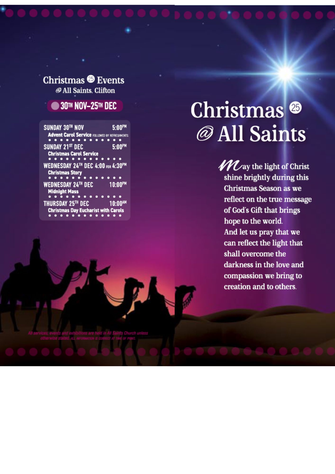 Christmas 2025 spread