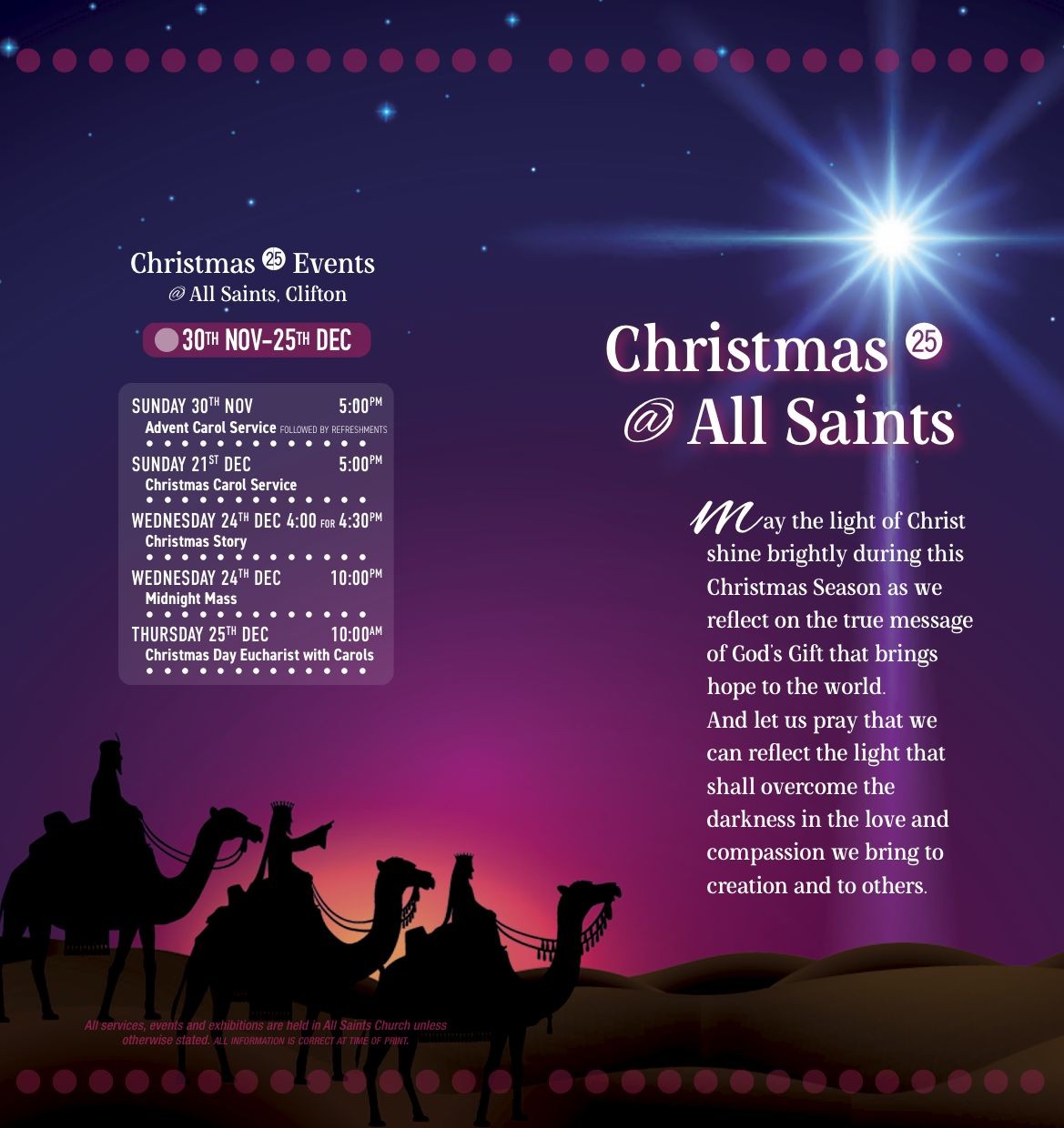 2025 12 Christmas at All Saint